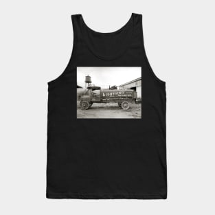 Lightning Motor Fuel Truck, 1920. Vintage Photo Tank Top